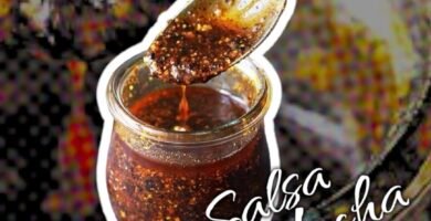 Salsa macha receta fácil